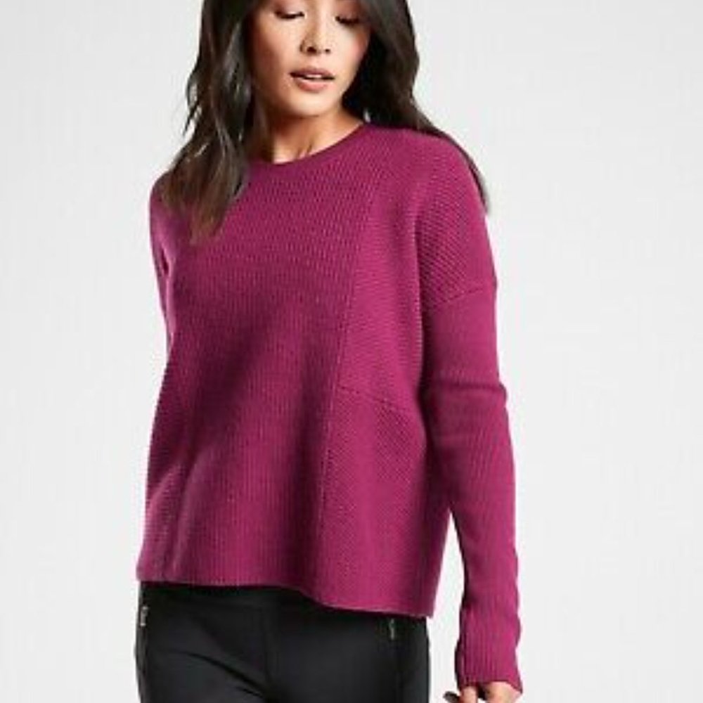 Athleta Turin Wool Cashmere Sweater Brand New With Tags
